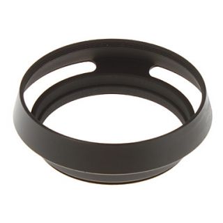 55mm Hollow out Lens Hood for Camera (Black)