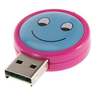 USB 2.0 Memory Card Reader (Red/Blue)