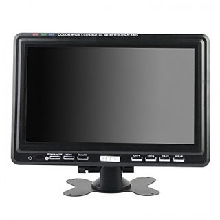 9.8 TFT LCD Digital Car Desktop Monitor TV AV SD