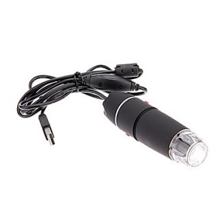 Portable USB Digital 50X 500X 0.3MP CMOS Microscope Magnifier with 8 LED Illumination