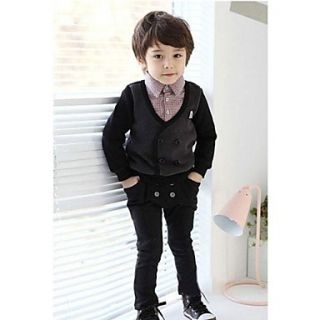 Boys Long Trousers Black Fit Black Casual Boots Pants S2062