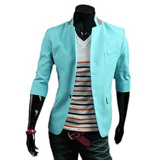Mens Fashion Pure Color Handsome Slim Vest(Assorted Size,Assorted Color)