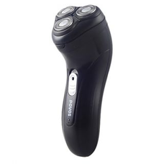 Povos Pq7100 3D Rotary Floating Triple Heads Rechargeable Fully Washable Electric Shaver Razor
