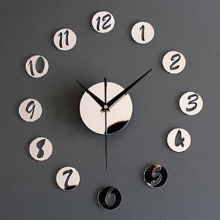 23.5H European Style Mute Acrylic Wall Clock