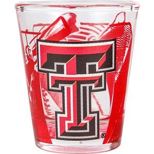 Texas Tech Red Raiders 3D Wrap Color Collector Glass