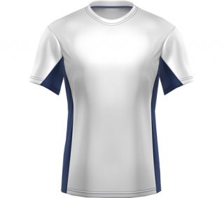 Mens 3N2 KZONE Panel Shirt   White/Navy T Shirts