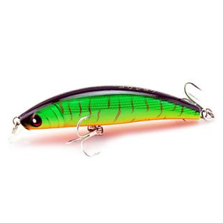 Green With Black Stripe Lures