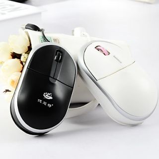 USB Wired Optical Mini Mouse Black/White