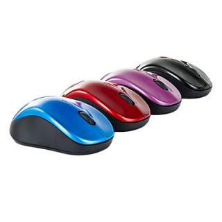 2.4G Wireless Dpi switched Optical Precise Mouse with Batteries (Assorted Colors)
