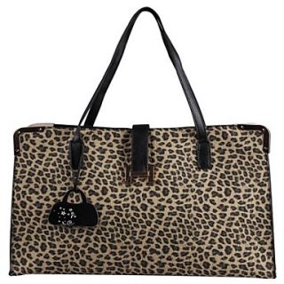 Trendy Womans High Quality Leopard Handbag