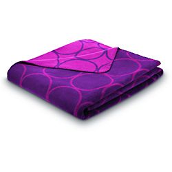 Bocasa Sunday Circle Plum Blanket (PlumMaterials 60 percent cotton, 40 percent dralonCare instructions Machine wash Dimensions 60 inches wide x 80 inches long The digital images we display have the most accurate color possible. However, due to differen