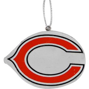 Chicago Bears Forever Collectibles NFL Flat Logo Ornament