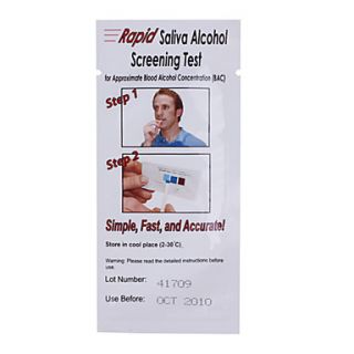 Rapid Saliva Alcohol Screening Tests Alcohol Test