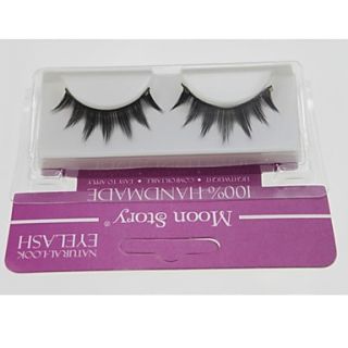 1 Pair Pro High Quality Hand Made Synthetic Fiber Hair Thick Long Style False Eyelashes