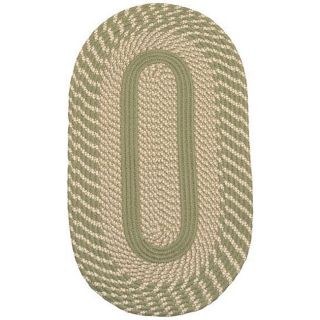 Middletown Sage Braided Rug (2 X 6 Oval)