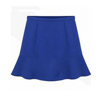 Womens Ruffled Mini Skirt