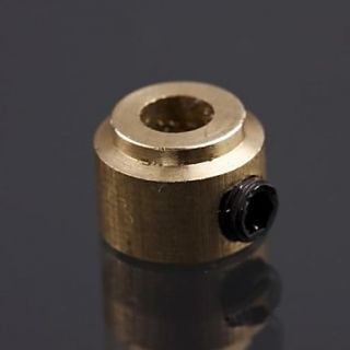 3.1mm Round File Brass Fixed Model Aircraft Remote Control Aircraft Landing Gear Wheels with Foreign