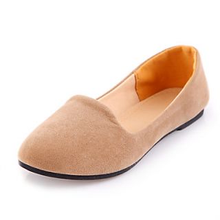 Suede Womens Flat Heel Comfort Flats Shoes(More Colors)