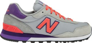 Womens New Balance WL515   Grey/Pink Casual Shoes
