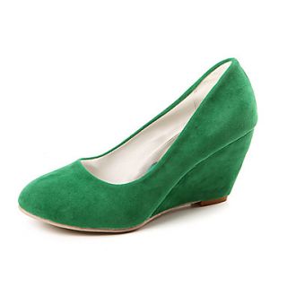 Patent Leather Womens Wedge Heel Wedges Pumps/Heels Shoes(More Colors)