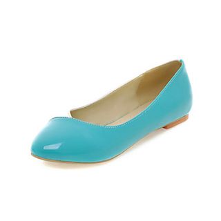 Patent Leather Womens Flat Heel Ballerina Flats With Split Joint Shoes(More Colors)