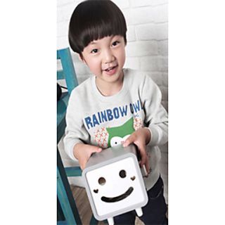 Boys Lovely Cartoon Round Collor Fleece Sweatshirt