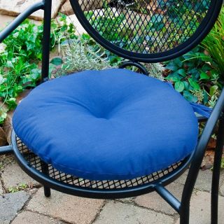 Greendale 15 in. Round Outdoor Bistro Chair Cushion   Set of 2 Shoreham  