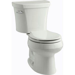 Kohler K 3947 U NY WELLWORTH Round Front 1.28 gpf Toilet, 14 In. Rough In, Insul