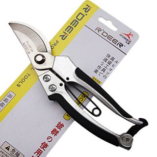 8 Inch 1 Pcs Stainless Steel Zinc Alloy Electroplating Gardening Scissors