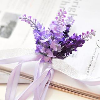 Lavender Wedding/Party Wrist Flower