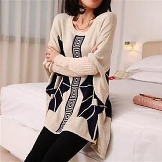 Maternity Plus Size Loose Pullover Sweater