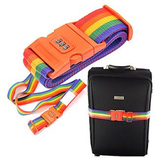Outdoor Rainbow Style Coded Lock(Random Color)