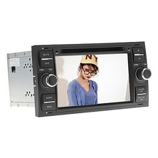 7Inch 2 DIN In Dash Car DVD Player for Ford Focus 2006 2013 with GPS,BT,IPOD,RDS,Touch Screen,TV