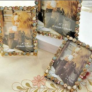56710Modern European Style Pearl Metal Picture Frame