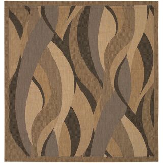 Recife Seagrass Natural And Black Area Rug (76 X 76) (NaturalSecondary colors BlackTip We recommend the use of a non skid pad to keep the rug in place on smooth surfaces.All rug sizes are approximate. Due to the difference of monitor colors, some rug co