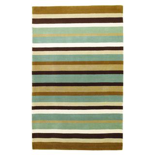 Domani Symmetry Seaside Horizon Wool Rug (33 X 53)