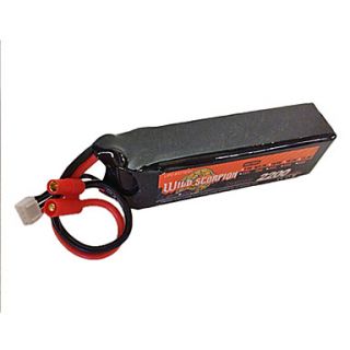 Wild Scorpion 11.1V 2200mAh 30C Li po Battery(T Plug)