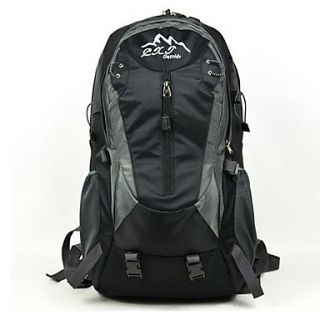 Outdoors Nylon Multicolor 40L Waterproof Camping Backpack