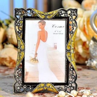 6 Modern European Style Pearl Metal Picture Frame