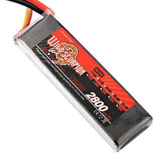 Wild Scorpion 18.5V 5S 2800mAh 30C Li Po Battery(T Plug)