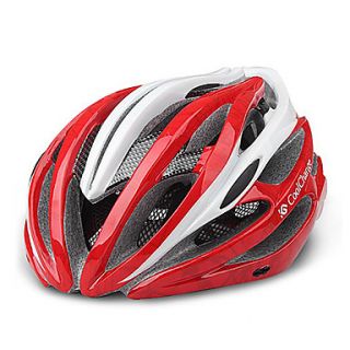 CoolChange 23 Vents Red EPS Ajustable Cycling Helmet