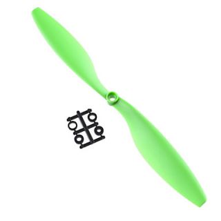 A pack of 10x4.5 Electric Propellers with 4 Gaskets(Green)