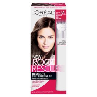 LOr al Root Rescue Hair Color Kit   Medium Ash Brown (5A)