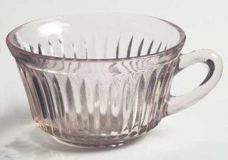 Anchor Hocking Queen Mary Pink Cup Only   Pink, Depression Glass
