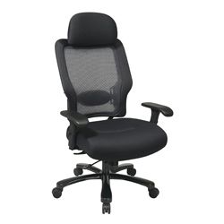 Office Star Airgrid Back And Mesh Seat Big And Tall Chair