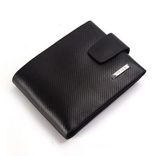 MenS Leather Short Leather Wallet