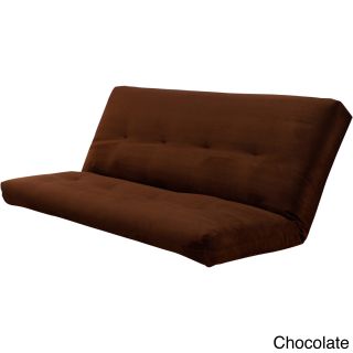 Suedette Full size Solid Futon Cover