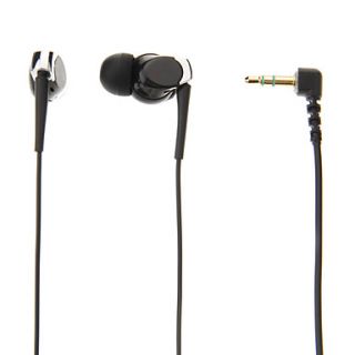 SD Q5 3.5mm In ear Headphone Headset with Mic for (Black)