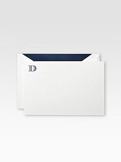 Crane & Co. Initial Note Cards   D