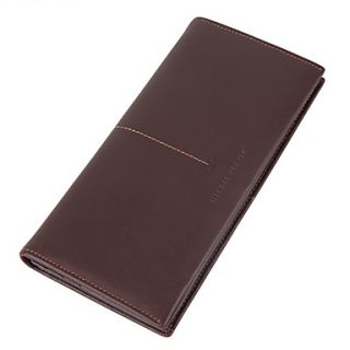 MenS Leather Large Zip Around Business Casual Coin Purses